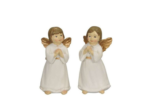 Декор "Ангел" белый в ассортименте 6х5х11см