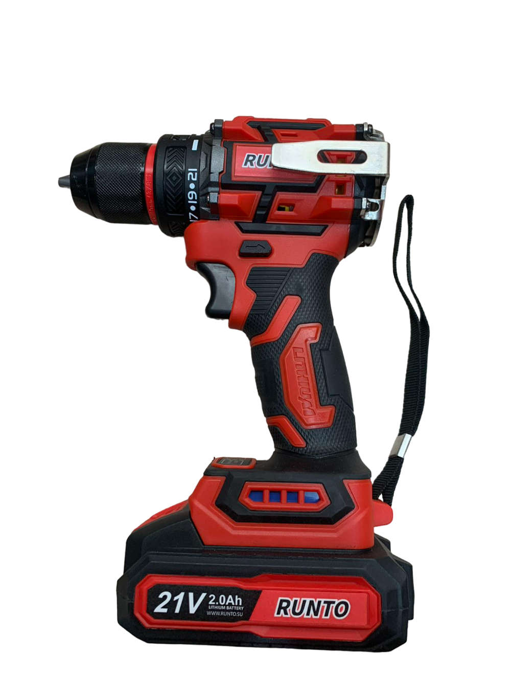 Шуруповерт RUNTO 21V 2.0Ah