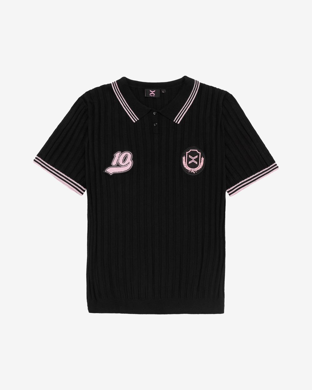 Купить Поло ФК 10 Basic чёрное Поло ФК 10 Basic чёрное