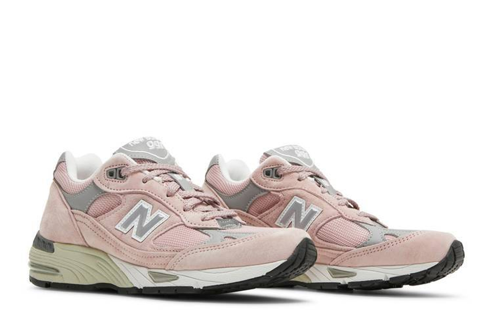 Кроссовки New Balance Nb 991 Shy Pink (Женская размерная сетка)