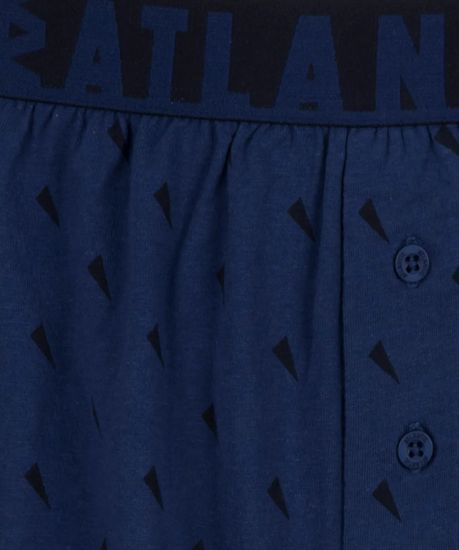 Трусы (2 шт) мужские семейные Atlantic 2MBX-035,темно-синие + темно-голубые