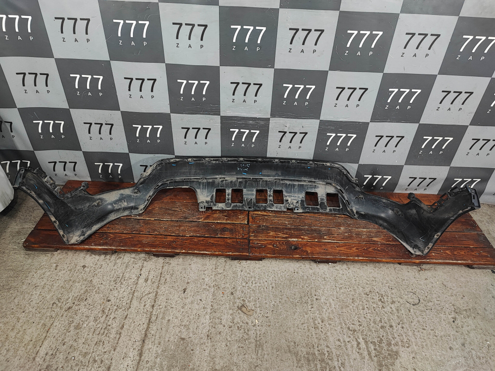 Юбка заднего бампера Kia Rio 4 X-Line 17-20 Б/У Оригинал 86612H0500