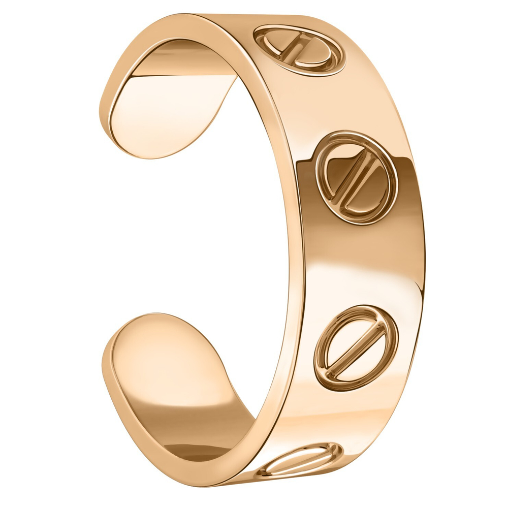 Серьга из золота 585 пробы