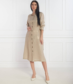 Льняное платье BALIA Marella SPORT - бежевый(13221114)