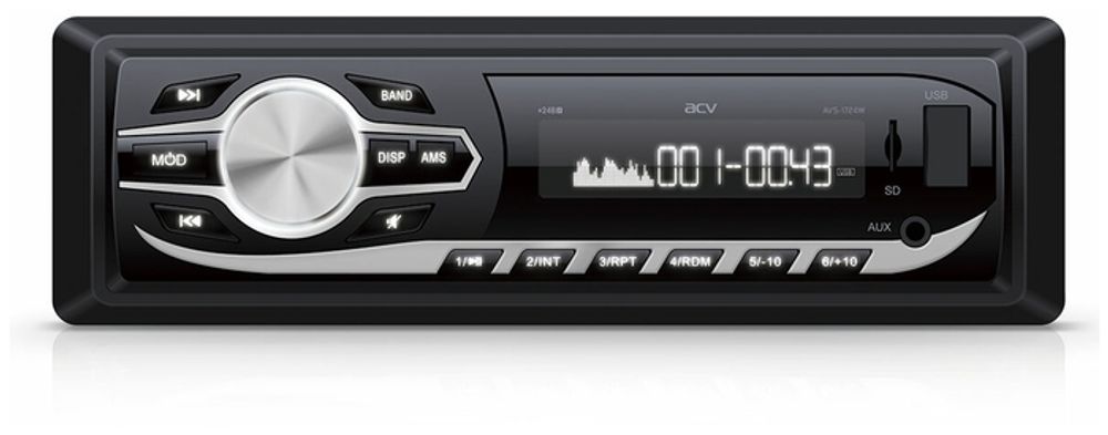 Магнитола ACV AVS-1724W