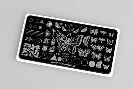 Пластина Swanky Stamping 072