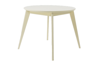 Стол Zip-mebel Сканди К 90, Слоновая кость