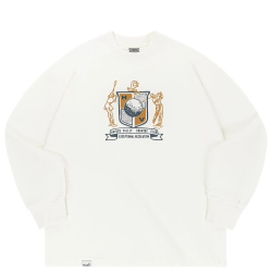 Лонгслив Haided EXCEPTIONAL RLXD FIRM LS TEE, Молочный