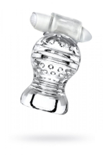 Мастурбатор нереалистичный Shakti прозрачный 9 см