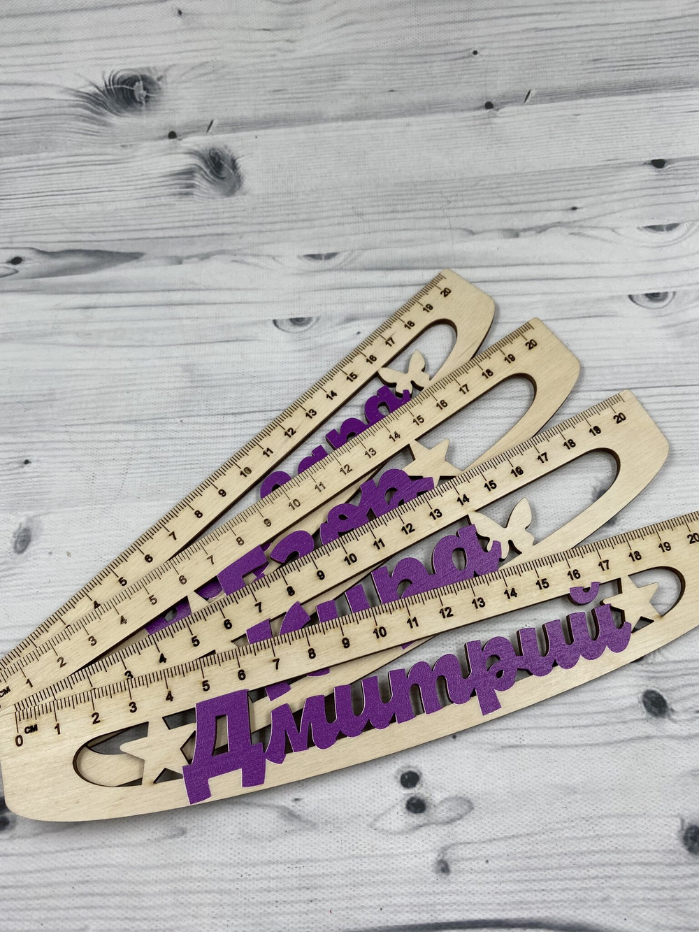 фиолетовая линейка