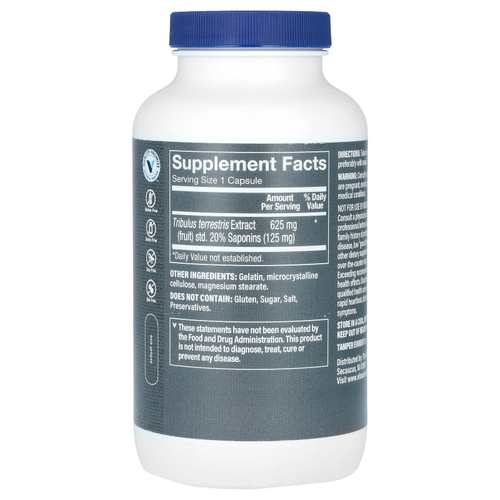 The Vitamin Shoppe, экстракт якорцев стелющихся для мужчин, 625 мг, 300 капсул