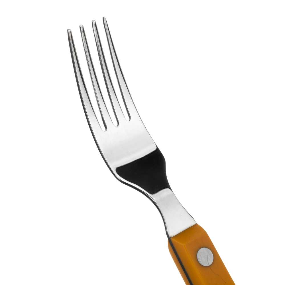 Вилка для стейка 19.5см Arcos Mesa желтая