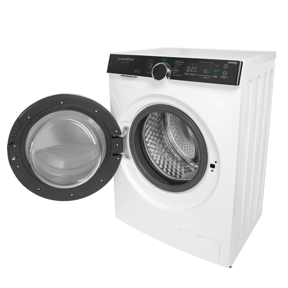 Стиральная машина с сушкой инвертором и паром MAUNFELD MFWM1486WH06