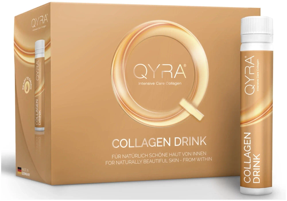 QYRA Collagen drink - Питьевой коллаген КЮРА 25 мл, 1 УП Х 21 ШТ