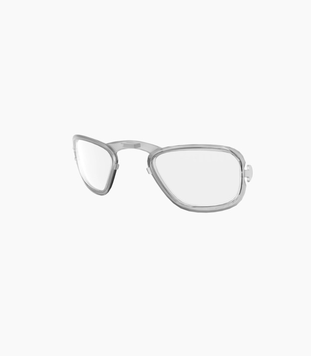 Спортивные очки с диоптриями Demetz Hurry / White/Mat Blue Rose with Photochromic Red Mirror Cat.1 to 3