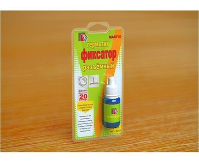 Герметик-фиксатор Mastix термостойкий 6мл, BL (неразъемный), арт.МС-0202