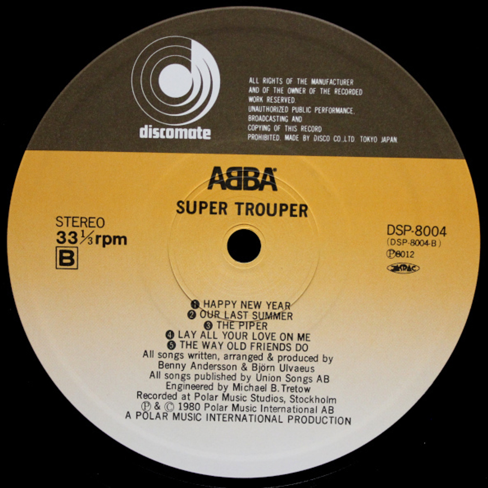 ABBA / Super Trouper (LP)