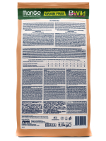 Сухой корм Monge Dog BWild GRAIN FREE, для взрослых собак, беззерновой, из лосося 2,5 кг