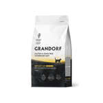 Сухой корм GRANDORF VETERINARY DIET Cat URINARY S/O MODERATE CALORIE Полнорационный диетический корм для кошек склонных к набору веса, при мочекаменной болезни, индейка 2кг