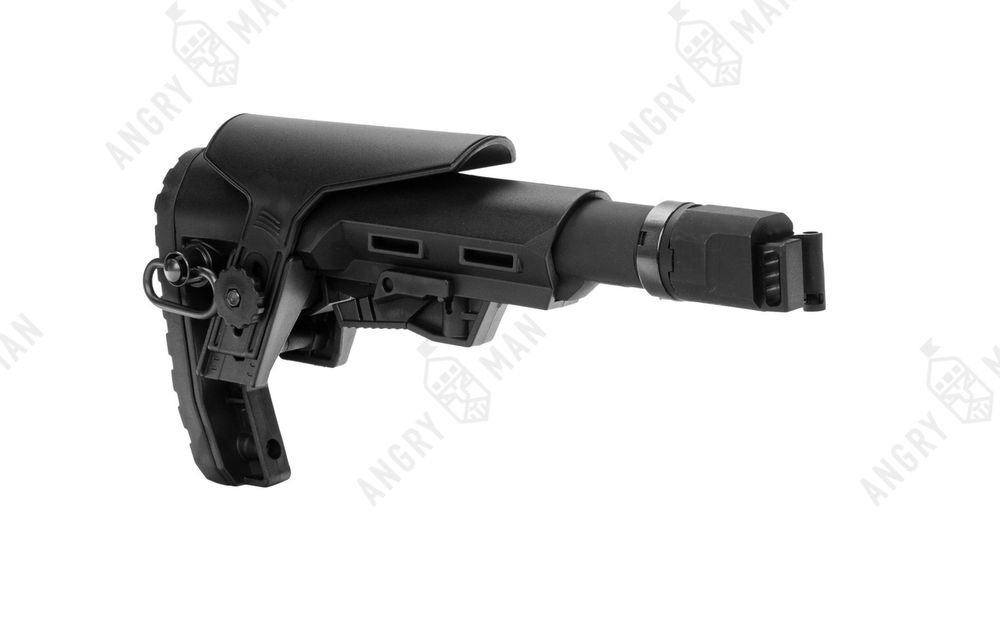 Комплект приклада без рукоятки на АКС-74У/АКСУ на базе приклада Alpha CP, K.Arma