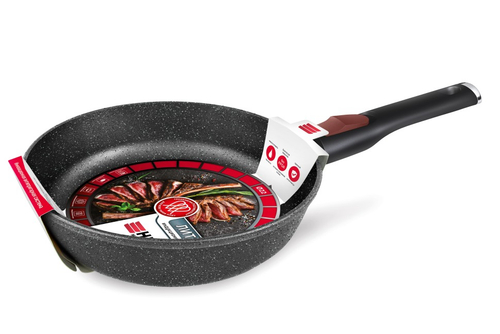 Сковорода, 22см./24см,Индукция Гранит с/р L18022I,L18024I