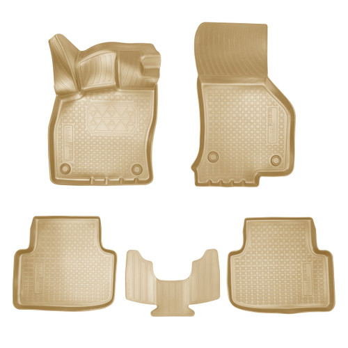Ковры в салон Norplast/Unidec для Cupra Formentor (2020-), Бежевый, арт.NPA11-C81-425-2-B