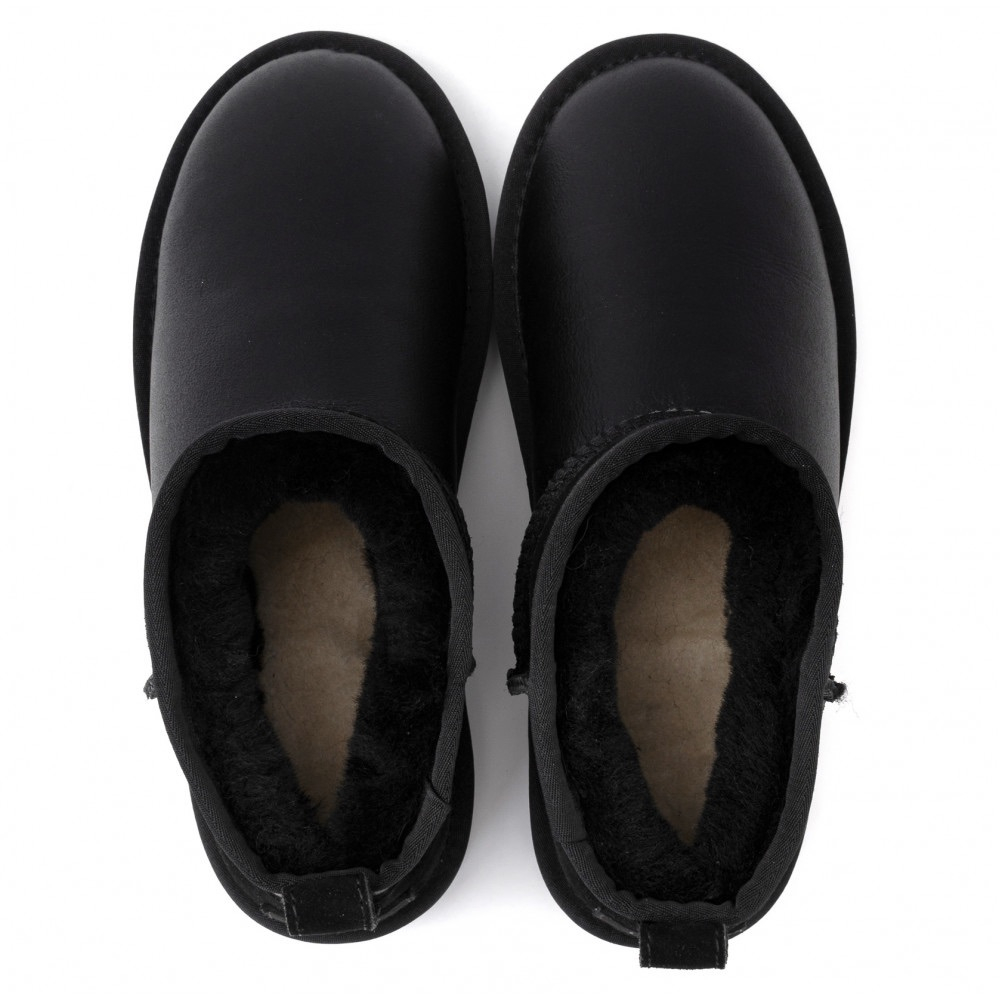 UGG Classic Ultra Mini Metallic Black