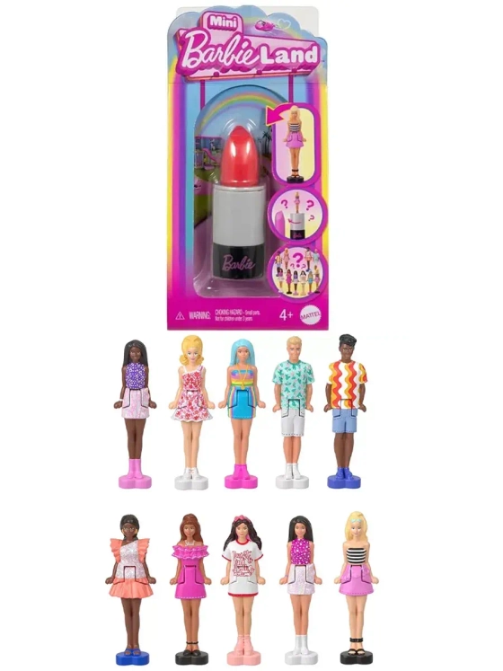Набор Барби мини BarbieLand в помаде HYF19