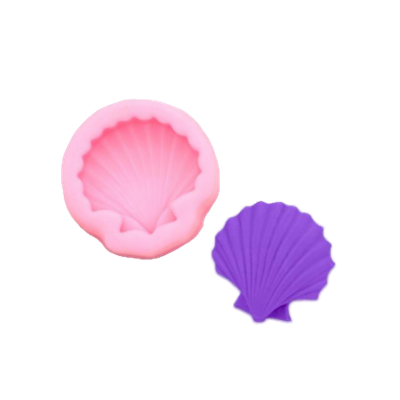 Молд силиконовый «Ракушка», 6×6×2,5 см, цвет МИКС