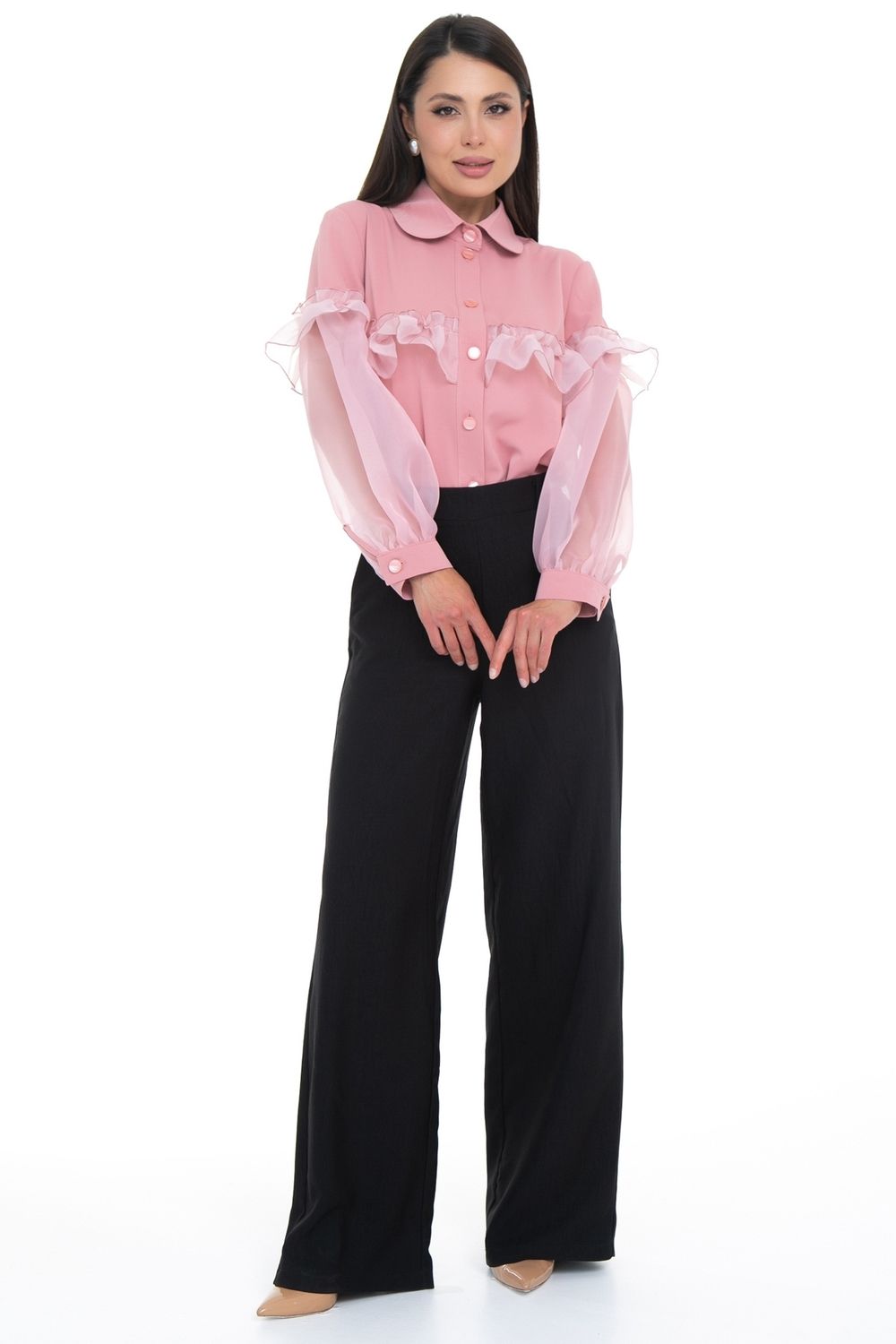 Блуза Очень красивая(пудра) Diolche