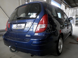 Фаркоп оцинкованный Galia S057A для Suzuki Liana хетчбек 2WD/4WD 2001-2007(паспорт и сертификат в комплекте)(без электрики)