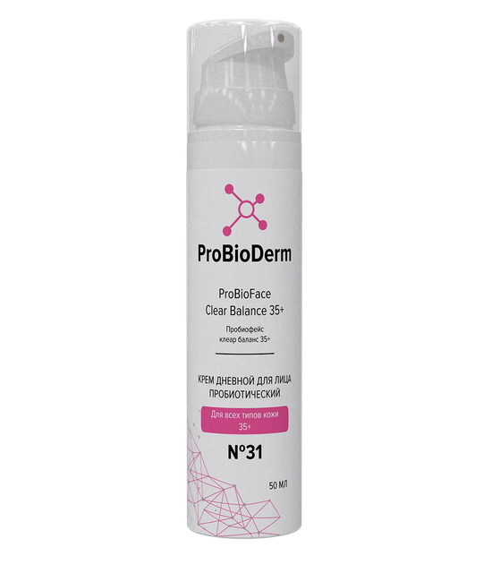 №31 Крем пробиотический для лица ProBioFace Clear Balance 35+, 50 мл (8,9 б)