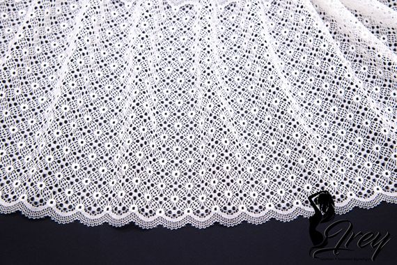 03-271 ОПТ Кружево эластичное 22 см, айвори