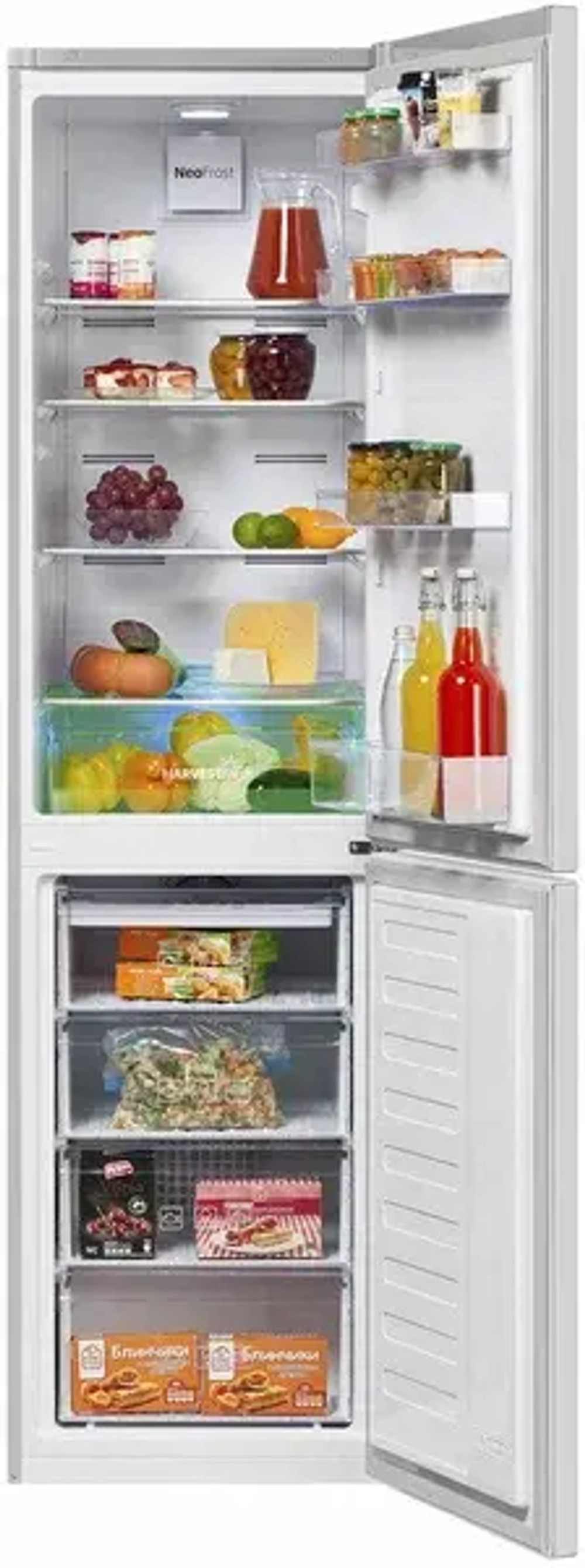 Холодильник с нижней морозильной камерой Beko CNMV5335E20VS (h)