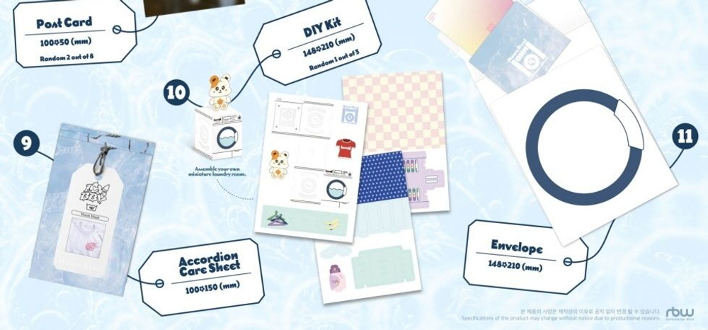 Альбом MOON BYUL - LAUNDRI 4th Mini Album LAUNDRY Version