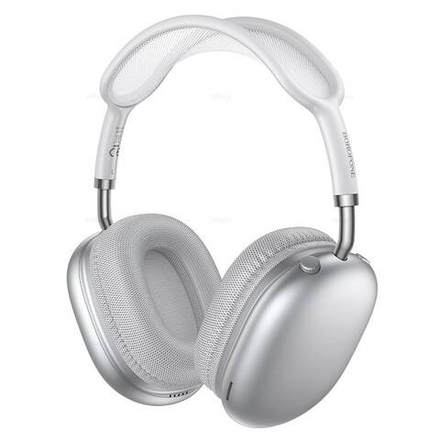 Полноразмерные Bluetooth наушники BOROFONE BO36 (серебро)