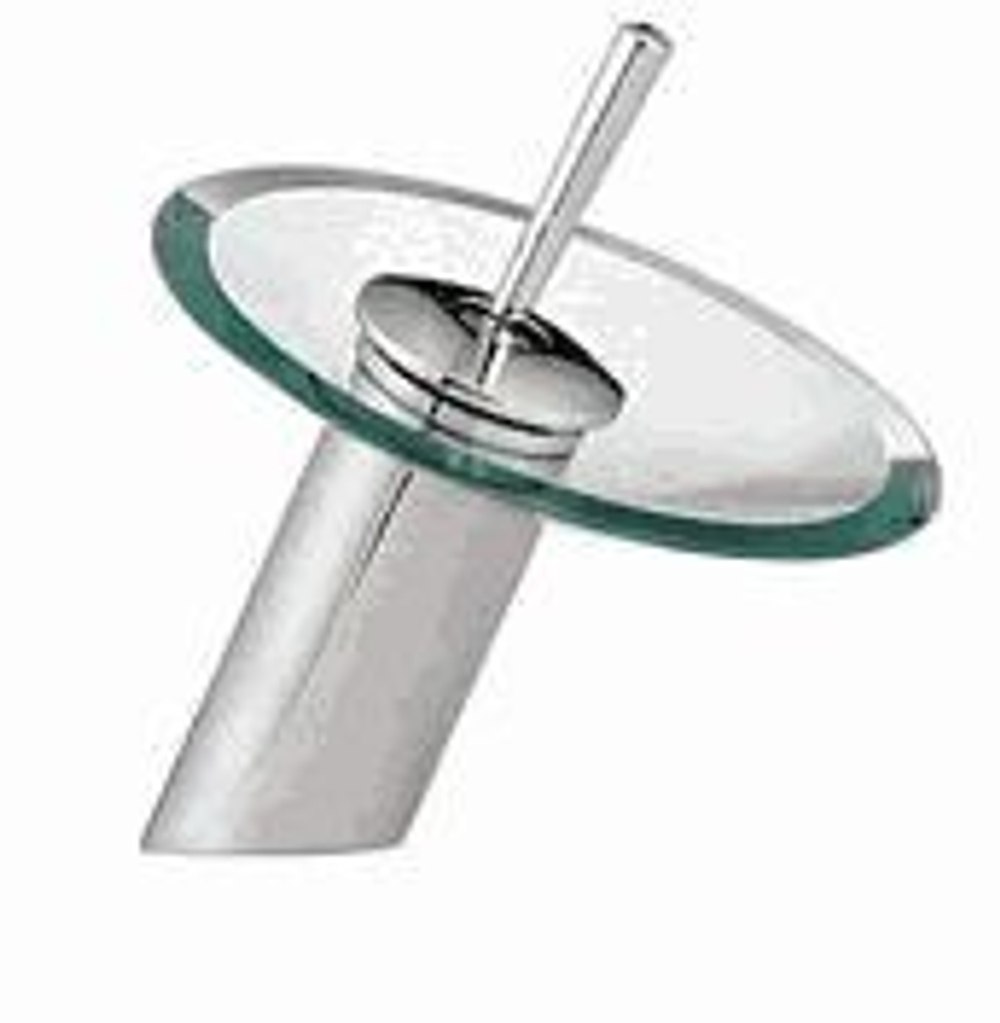 смеситель умывальник LEDEME 16см.прозр.стекл  L1055-2