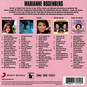 Marianne Rosenberg / Original Album Classics (5CD)