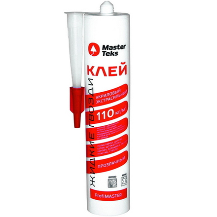 Жидкие гвозди акрил Master Teks РМ экстрасильные 110 кг/м2 прозрачный 0,28кг