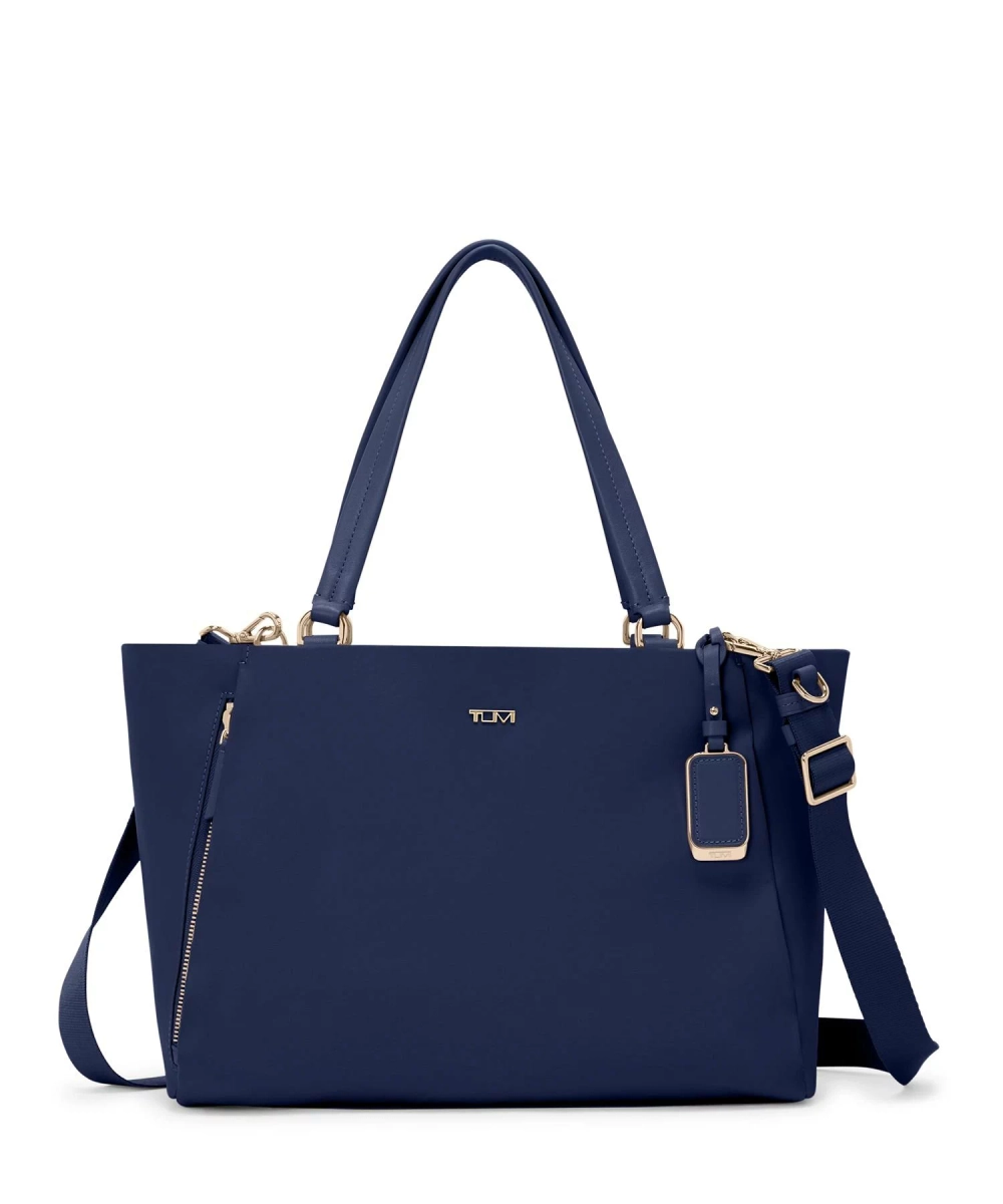 Сумка-тоут Valetta Medium/Indigo/Light Gold