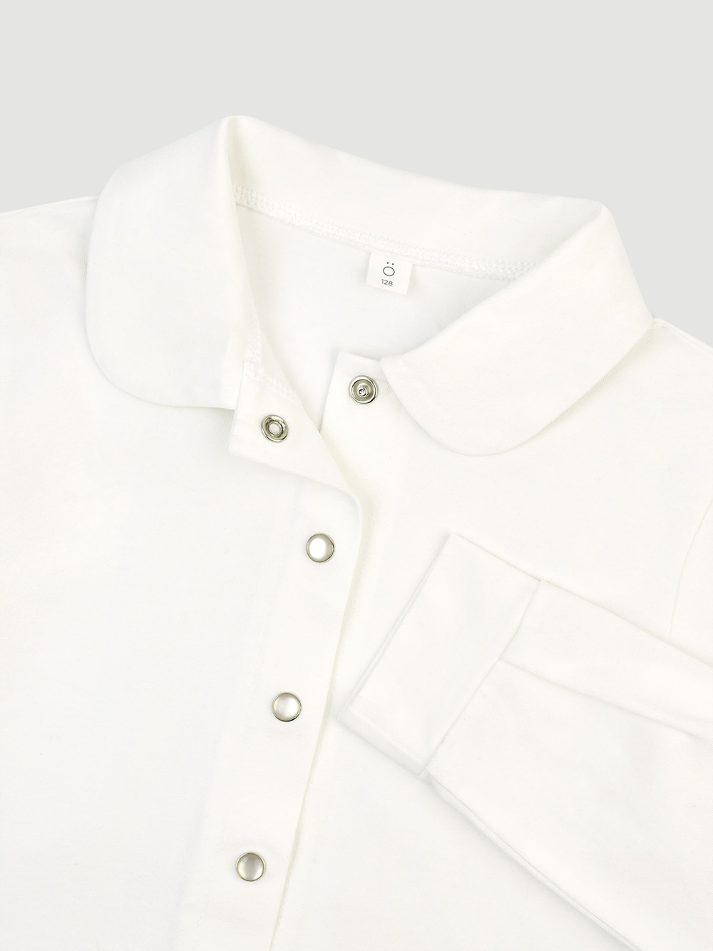 Рубашка с круглым воротником Mjölk Ecru