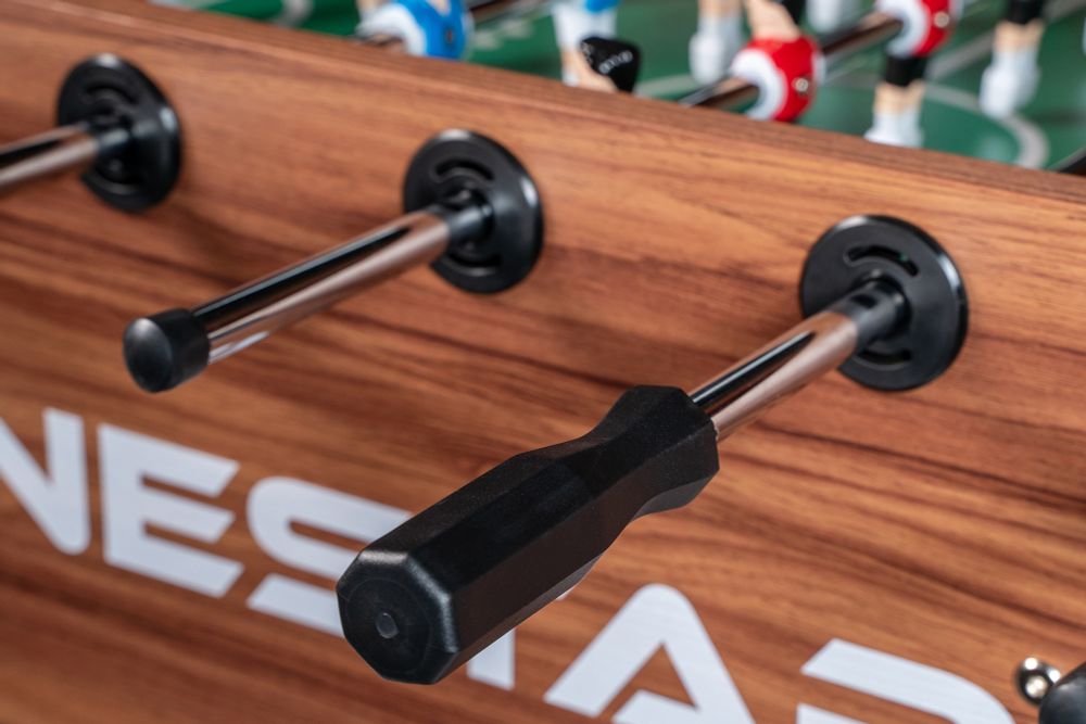 Игровой стол - футбол "PlayOff" коричнево-серый