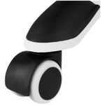 Кресло игровое Helmi HL-S05 "Podium", ткань/сетка синяя, пластик белый