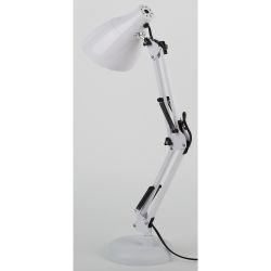 Настольный светильник ЭРА N-123-Е27-40W-W белый