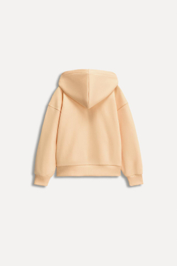 ZARA ТОЛСТОВКА НА МОЛНИИ С ЭТИКЕТКОЙ 50TH ANNIVERSARY, МАНДАРИНОВЫЙ