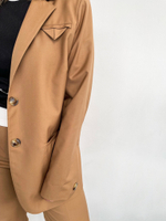 Классический костюм коричневый 6