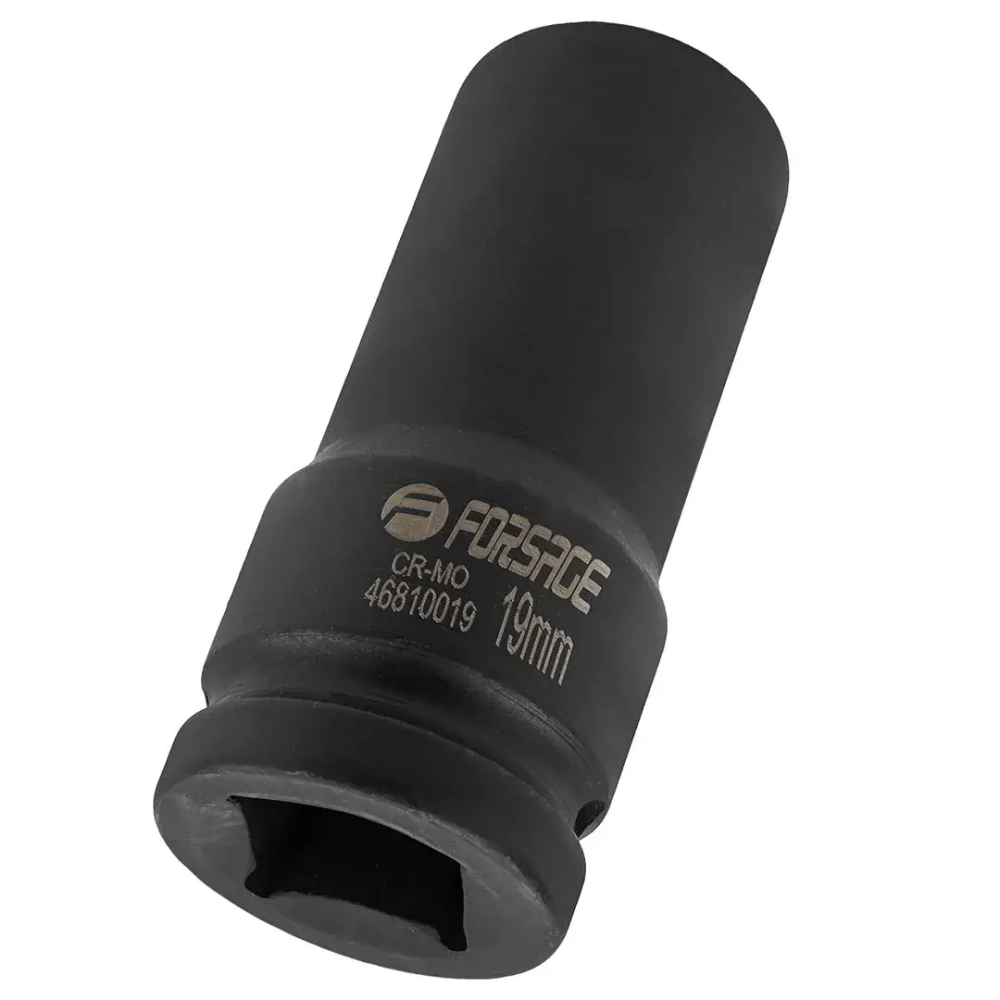 Головка ударная глубокая 19мм 3/4''12гр. Forsage F-46810019