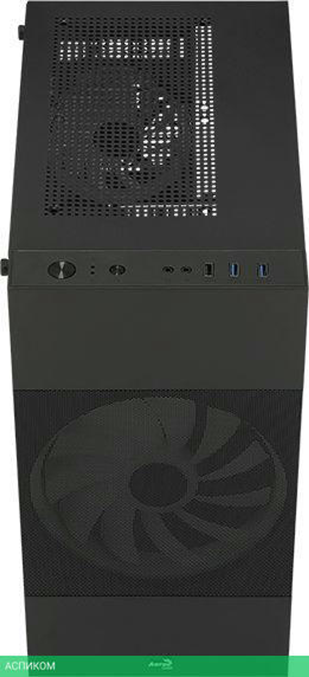 Корпус AeroCool Atomic Lite-G-BK-V2