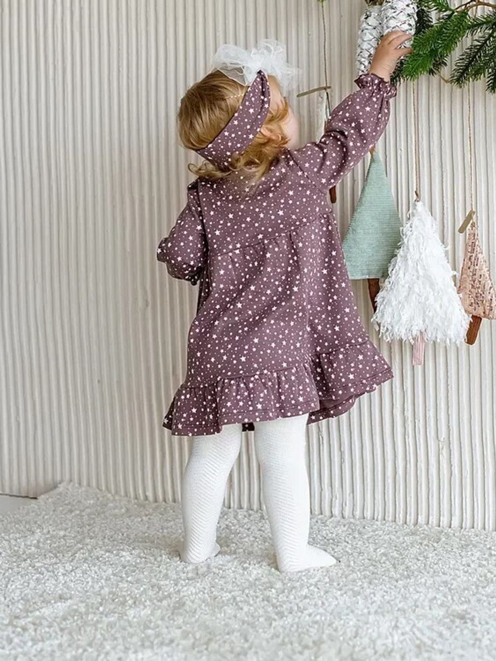 Колготки ажурные "Молоко" 0+