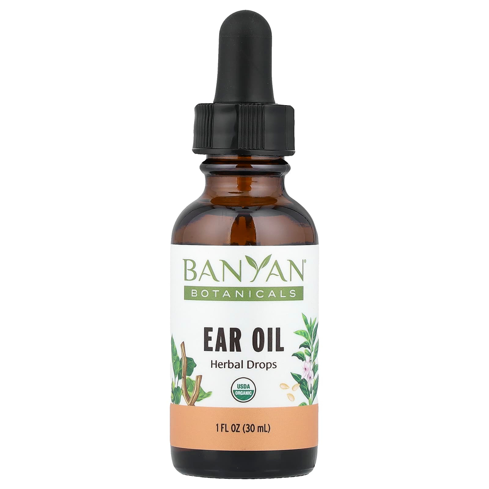 Banyan Botanicals, травяные капли с ушным маслом, 30 мл (1 жидк. унция)